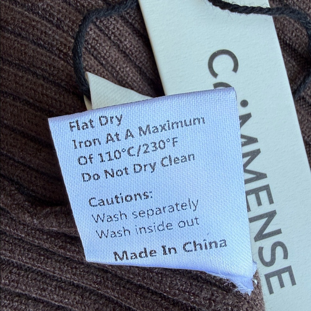 Commense Chocolate Brown Women's Cardigan - Picture 7 of 9